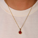 Colar Red Spot - Verzo Acessorios - Colar