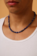 Mix de Colares: Gravel Lazúli | Drop Lazúli | Small Cross | Blue Spot - Verzo Acessorios -