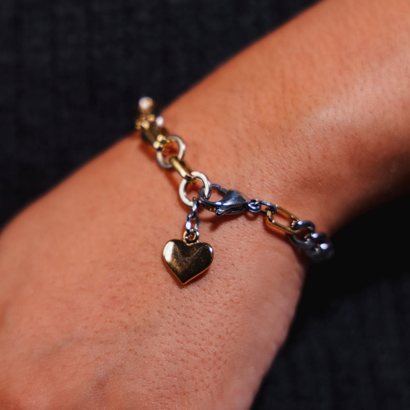 Mix de Pulseiras: Cristallo Mid | Love | Blend Heart - Verzo Acessorios - Pulseira