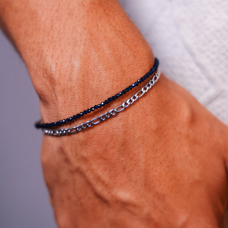 Mix de Pulseiras: Gray Stone | Doppio Cristallo - Verzo Acessorios - Pulseira