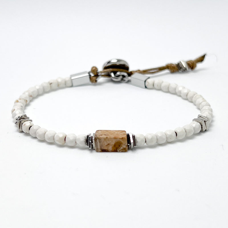 Pulseira Wood Jaspe - Verzo Acessorios -